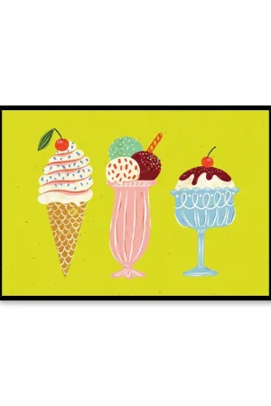 Sundae Yummy Sundae, Poster Populaire