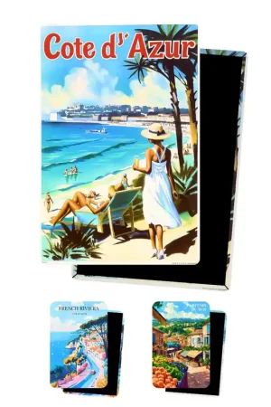 Magnets Côte D'azur - Lot de 3 Offre Limitée