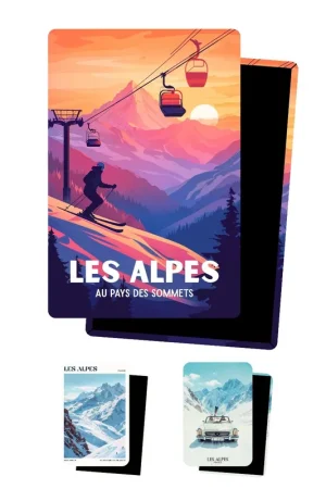 Magnets des Alpes - Lot de 3 Meilleure Vente