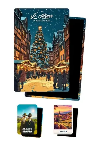 Magnets Alsace - Lot de 3 Must-Have