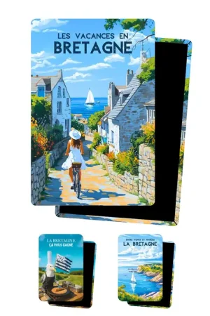 Nouvel Arrivage Magnets de Bretagne - Lot de 3