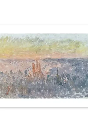 Vue générale de Rouen (affiches d'art) Produit De Marque