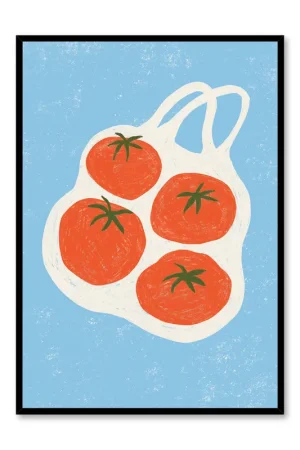 Bagful of Tomatoes, Poster Marque