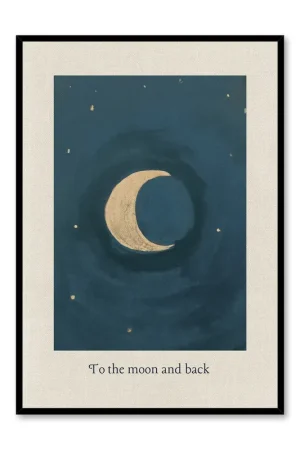 Achetez Aujourd’hui To the Moon and Back, Poster