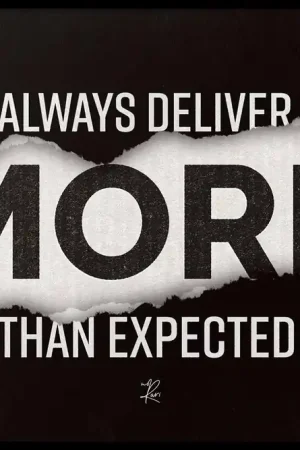 Deliver More Than Expected Dernière Chance