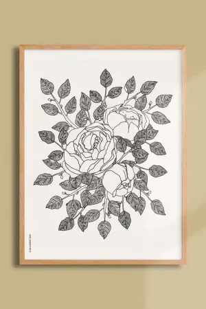 Workshop posterDAZAT Peony Vente Flash