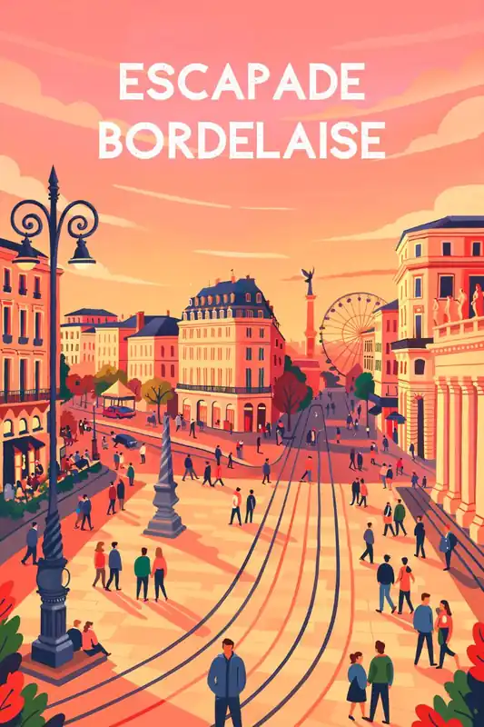 Acheter Direct Affiche Déco Murale Bordeaux