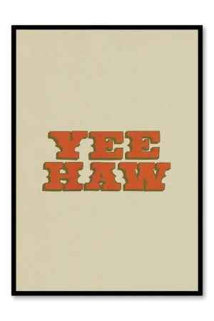 Réduction Yee Haw!, Poster