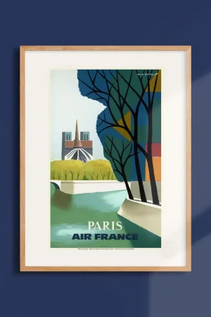 Acheter En Ligne Air France poster - A linha rapida e segura
