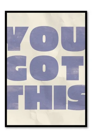 You Got This, Poster Solde