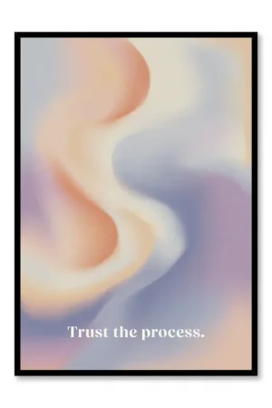 Promotion Saisonnière Trust the Process, Poster