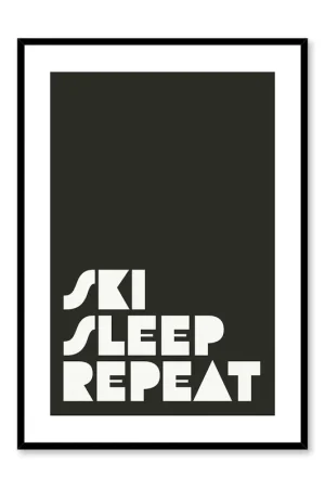 Réduction Ski Cycle, Poster