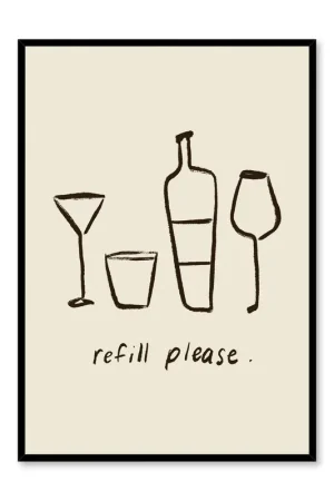 Nouvelle Collection Refill, Please!, Poster