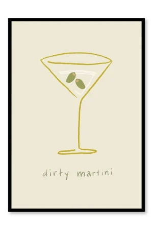 Dirty Martini, Poster Livraison Express