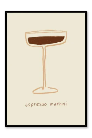 Espresso Martini, Poster Paiement Sécurisé