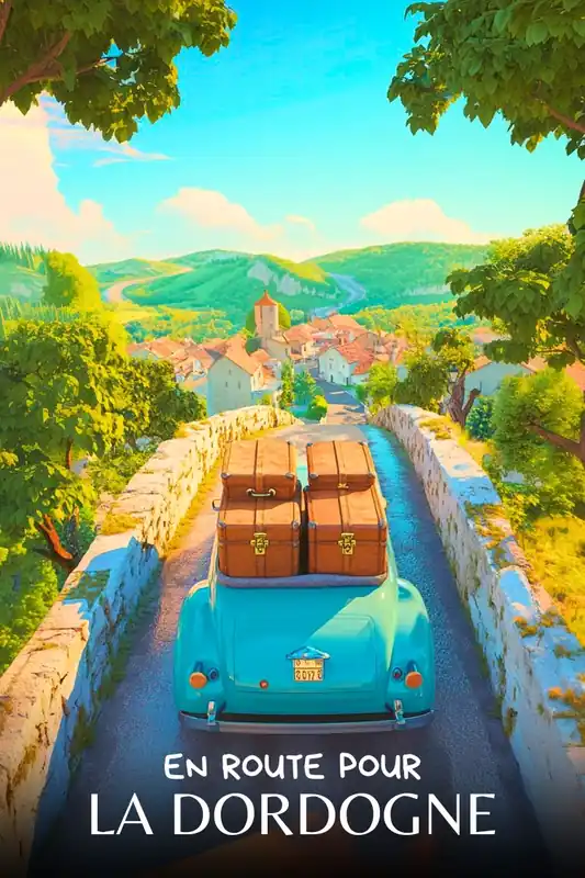 Achat Immédiat Affiche Dordogne - Route, voyage, nature