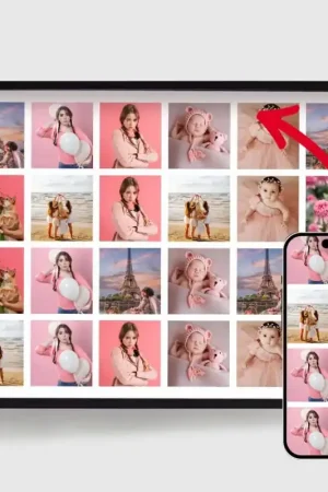 'Posters Personnalisés - Téléchargez vos propres images - 24 Photos Horizontales' Nouveauté