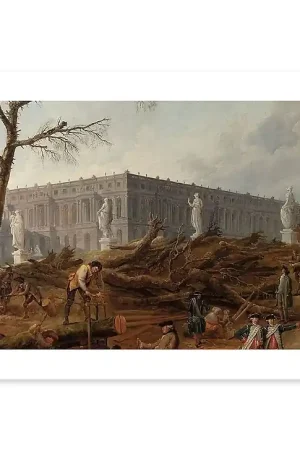 Vue du Bosquet des "Bains d'Apollon" (affiches d'art) Dernière Chance