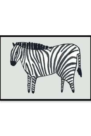 Zack the Zebra, Poster Affaire À Saisir
