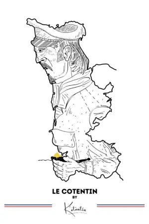 Offre Spéciale Affiche Poster Cotentin - Le Vieux Loup de Mer