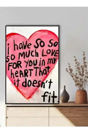 Achat Immédiat Affiche - Amour Sincère