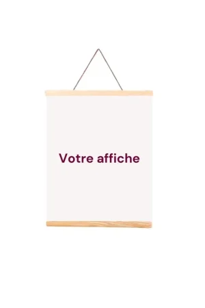 Livraison Gratuite Porte affiche magnétique - Érable Naturel