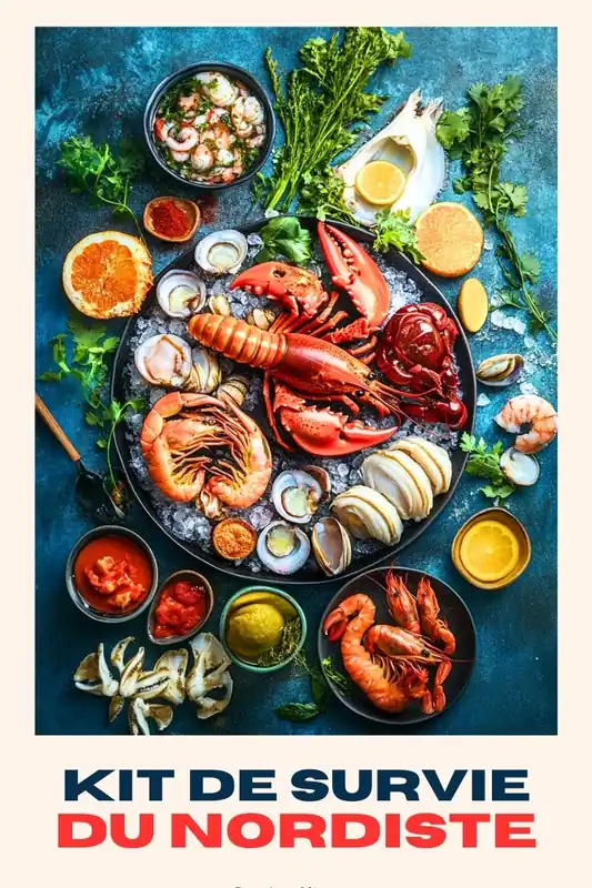 Achat Immédiat Affiche Drole - Kit De Survie Nordiste