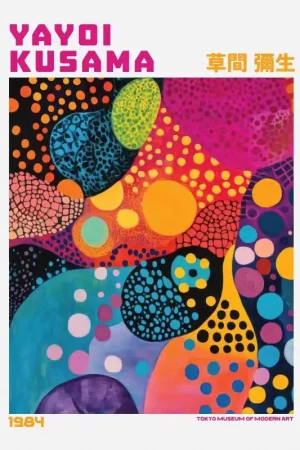 Livraison Express Affiche - Art de Yayoi Kusama