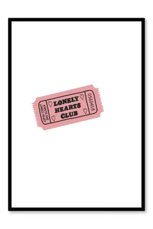 Quantité Limitée Ticket for One, Poster