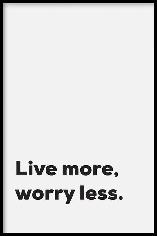 Worry Less Expédition Rapide