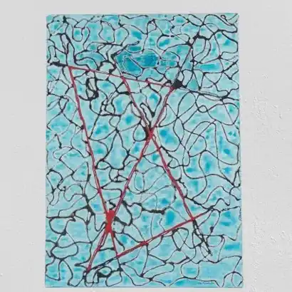 Authentique Huile sur toile de Nico Brussens