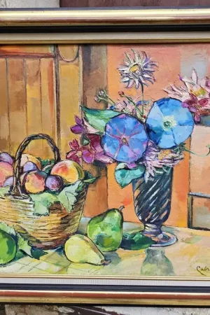 Produit De Marque Fruits Et Fleurs Par Gabriel Belot 1882-1962