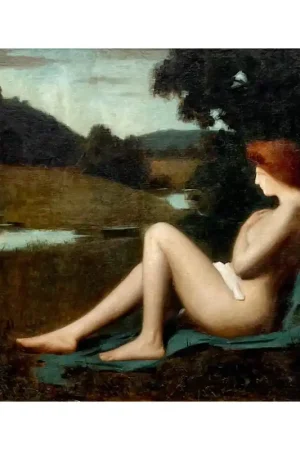 Zwiller Augustin - Rêverie Au Bord De L’étang Certifié