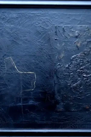 "ABSTRACTION NOIRE" Mohammed AL-SHAMMARY  (Irakien)...1995 Dernière Chance