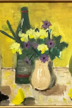 Yvana STELLA (1945-2005) : "Nature morte" Expo1961, Galerie Rauch, Monte-Carlo Meilleure Vente