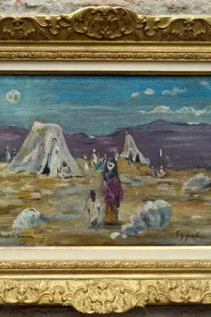 "AVANT LE SIMOUN" par X.DESPARMET-FITZ-GERALD vers 1895/1900 Offre Spéciale