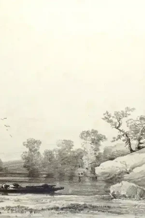 Commander Maintenant Jules Achille NOËL (1810-1881)   Barque de pêche en Bretagne