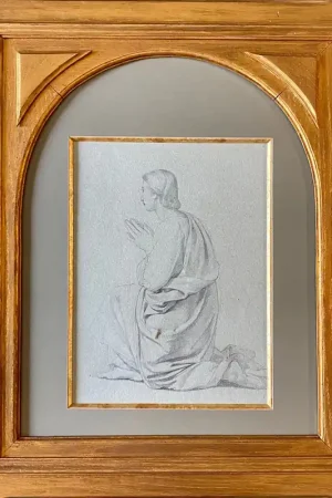 Jeune Femme Agenouillée,  C.A. Gastine Quantité Limitée