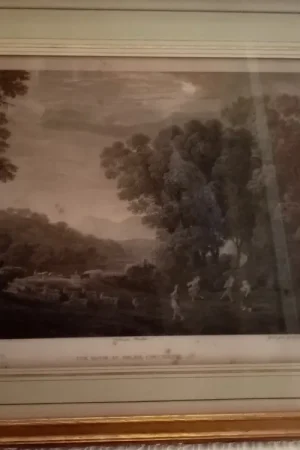 Offre Limitée Gravure 19e Encadrée