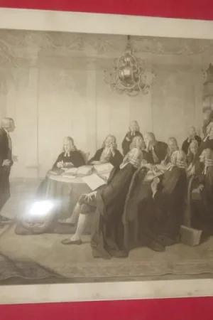 " Hommes De Loi ", Gravure Anglaise époque Début 19ème. Expédié Aujourd’hui