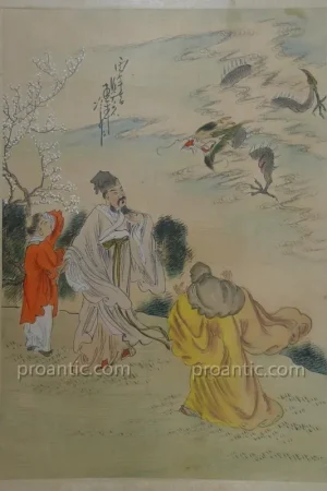 "Dragons volants" art asiatique du XX° siècle Nouvel Arrivage