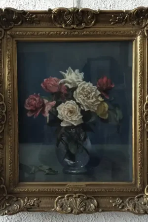 "Bouquet de roses", pastel par Arsène Chabanian (1864-1949) Affaire À Saisir