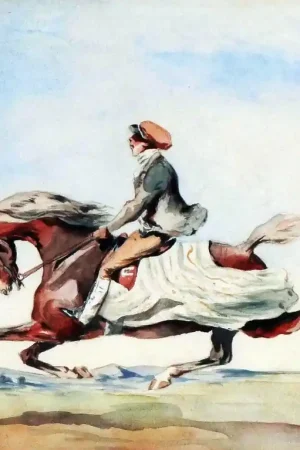 "Cavalier Au Galop" Xavier De Poret (1897-1975) Achetez Aujourd’hui